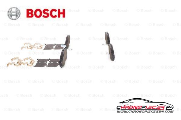 Achat de BOSCH 0 986 494 587 Kit de plaquettes de frein, frein à disque pas chères