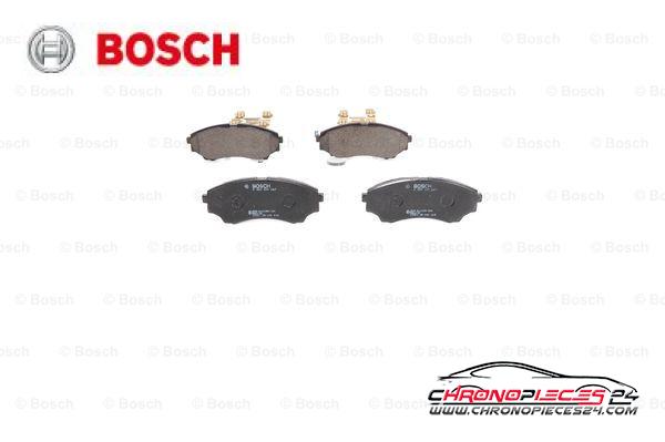 Achat de BOSCH 0 986 494 587 Kit de plaquettes de frein, frein à disque pas chères