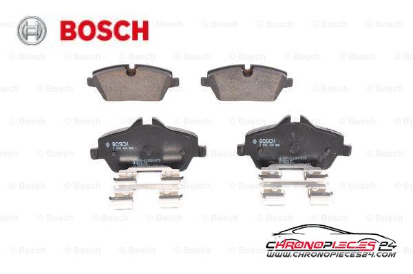 Achat de BOSCH 0 986 494 588 Kit de plaquettes de frein, frein à disque pas chères