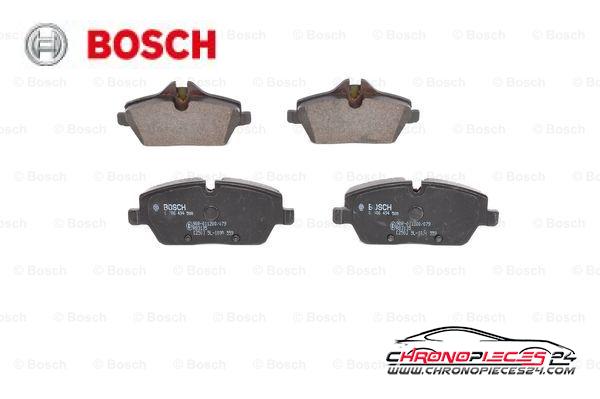 Achat de BOSCH 0 986 494 588 Kit de plaquettes de frein, frein à disque pas chères