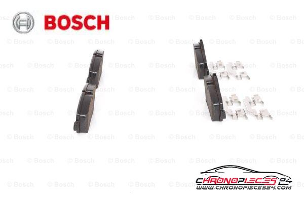 Achat de BOSCH 0 986 494 588 Kit de plaquettes de frein, frein à disque pas chères