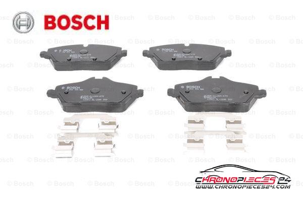 Achat de BOSCH 0 986 494 588 Kit de plaquettes de frein, frein à disque pas chères