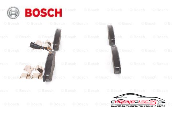 Achat de BOSCH 0 986 494 591 Kit de plaquettes de frein, frein à disque pas chères