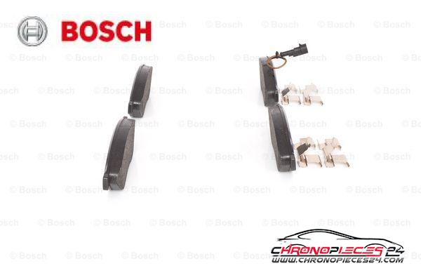 Achat de BOSCH 0 986 494 591 Kit de plaquettes de frein, frein à disque pas chères