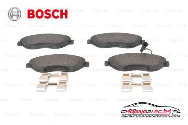 Achat de BOSCH 0 986 494 591 Kit de plaquettes de frein, frein à disque pas chères