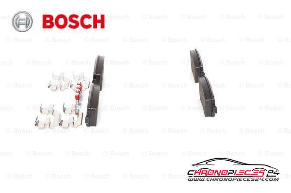 Achat de BOSCH 0 986 494 592 Kit de plaquettes de frein, frein à disque pas chères