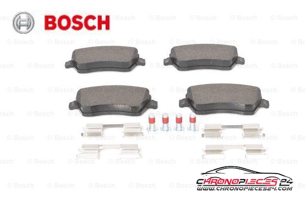 Achat de BOSCH 0 986 494 592 Kit de plaquettes de frein, frein à disque pas chères