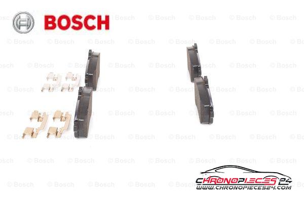 Achat de BOSCH 0 986 494 593 Kit de plaquettes de frein, frein à disque pas chères