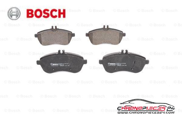 Achat de BOSCH 0 986 494 593 Kit de plaquettes de frein, frein à disque pas chères