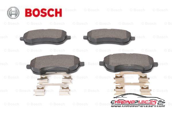 Achat de BOSCH 0 986 494 593 Kit de plaquettes de frein, frein à disque pas chères