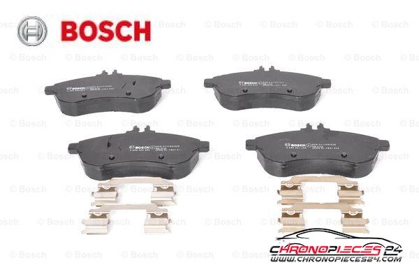 Achat de BOSCH 0 986 494 593 Kit de plaquettes de frein, frein à disque pas chères