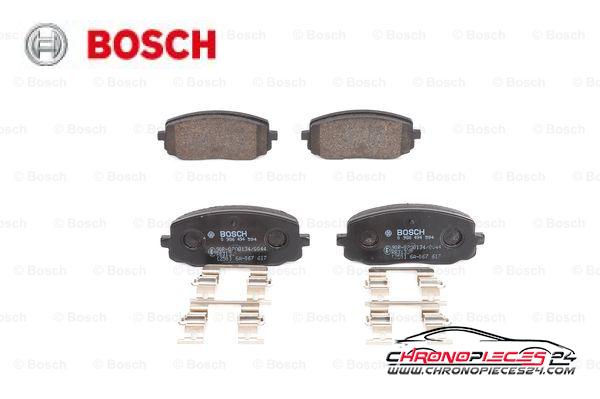 Achat de BOSCH 0 986 494 594 Kit de plaquettes de frein, frein à disque pas chères