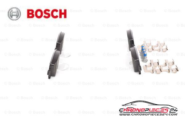 Achat de BOSCH 0 986 494 595 Kit de plaquettes de frein, frein à disque pas chères