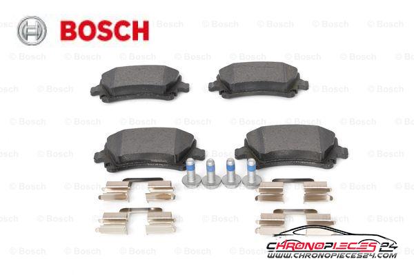 Achat de BOSCH 0 986 494 595 Kit de plaquettes de frein, frein à disque pas chères