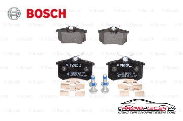 Achat de BOSCH 0 986 494 596 Kit de plaquettes de frein, frein à disque pas chères