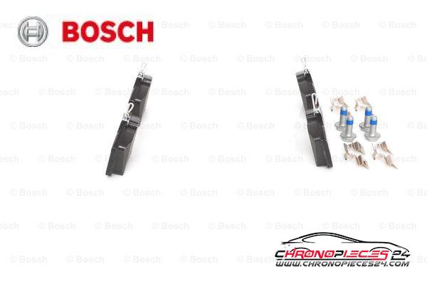 Achat de BOSCH 0 986 494 596 Kit de plaquettes de frein, frein à disque pas chères