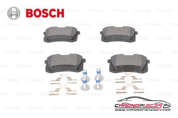 Achat de BOSCH 0 986 494 596 Kit de plaquettes de frein, frein à disque pas chères