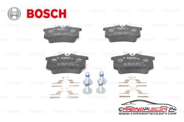 Achat de BOSCH 0 986 494 596 Kit de plaquettes de frein, frein à disque pas chères