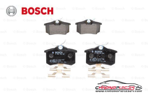 Achat de BOSCH 0 986 494 597 Kit de plaquettes de frein, frein à disque pas chères