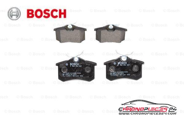 Achat de BOSCH 0 986 494 597 Kit de plaquettes de frein, frein à disque pas chères