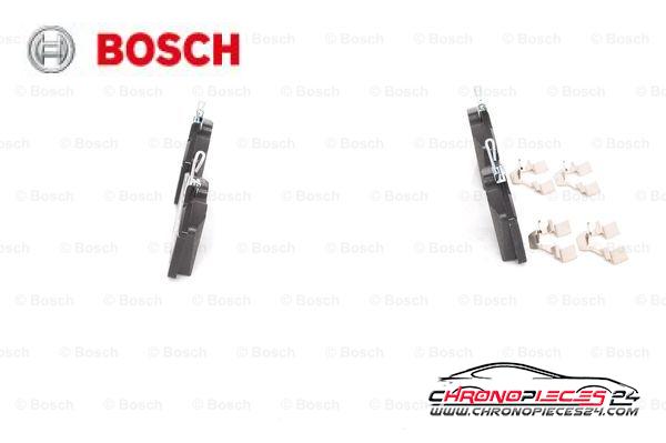 Achat de BOSCH 0 986 494 597 Kit de plaquettes de frein, frein à disque pas chères