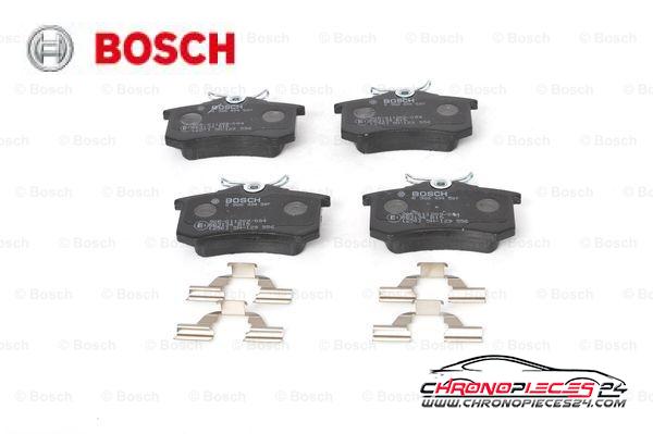 Achat de BOSCH 0 986 494 597 Kit de plaquettes de frein, frein à disque pas chères