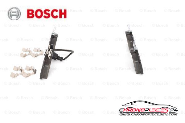 Achat de BOSCH 0 986 494 599 Kit de plaquettes de frein, frein à disque pas chères