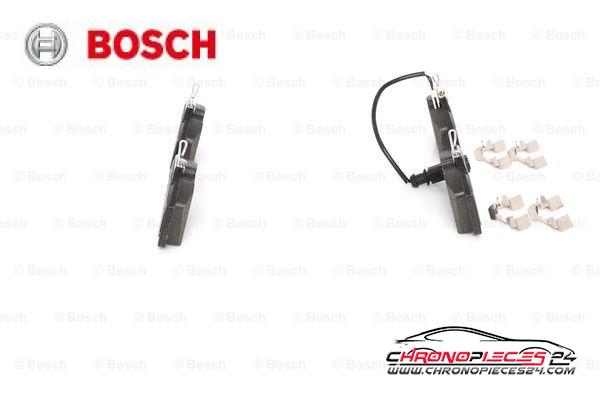 Achat de BOSCH 0 986 494 599 Kit de plaquettes de frein, frein à disque pas chères