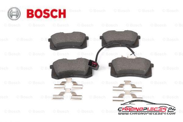 Achat de BOSCH 0 986 494 599 Kit de plaquettes de frein, frein à disque pas chères