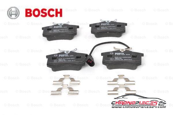 Achat de BOSCH 0 986 494 599 Kit de plaquettes de frein, frein à disque pas chères