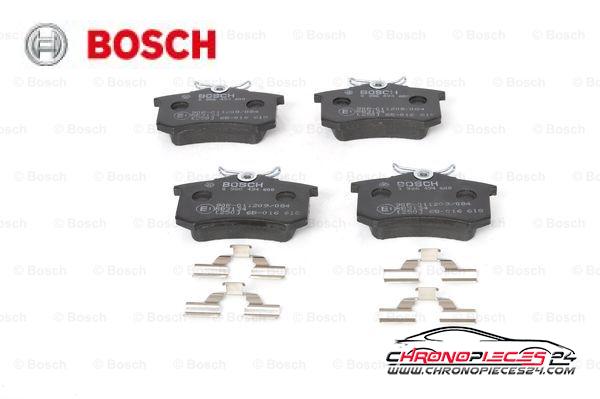 Achat de BOSCH 0 986 494 600 Kit de plaquettes de frein, frein à disque pas chères