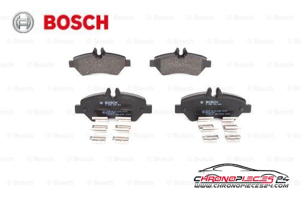 Achat de BOSCH 0 986 494 601 Kit de plaquettes de frein, frein à disque pas chères