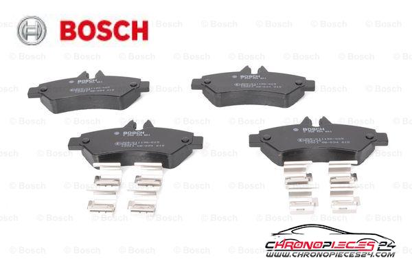 Achat de BOSCH 0 986 494 601 Kit de plaquettes de frein, frein à disque pas chères