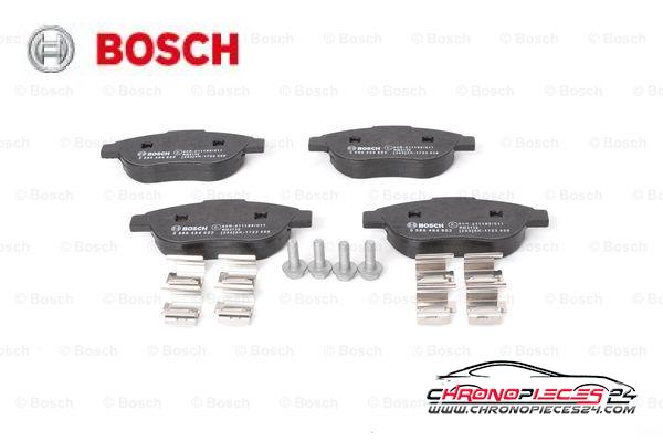 Achat de BOSCH 0 986 494 602 Kit de plaquettes de frein, frein à disque pas chères