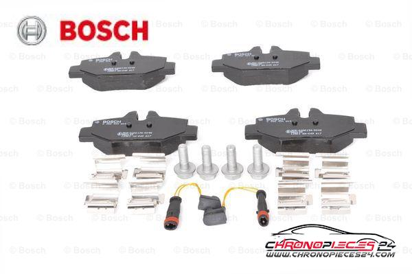 Achat de BOSCH 0 986 494 603 Kit de plaquettes de frein, frein à disque pas chères