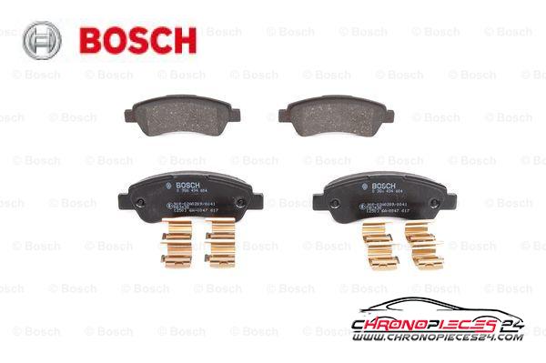 Achat de BOSCH 0 986 494 604 Kit de plaquettes de frein, frein à disque pas chères