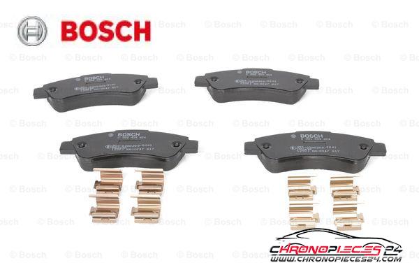 Achat de BOSCH 0 986 494 604 Kit de plaquettes de frein, frein à disque pas chères