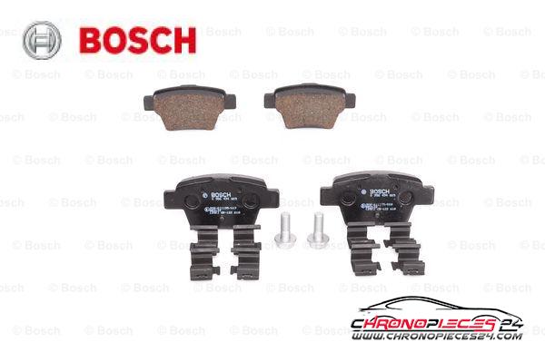 Achat de BOSCH 0 986 494 605 Kit de plaquettes de frein, frein à disque pas chères