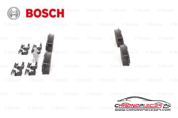 Achat de BOSCH 0 986 494 605 Kit de plaquettes de frein, frein à disque pas chères