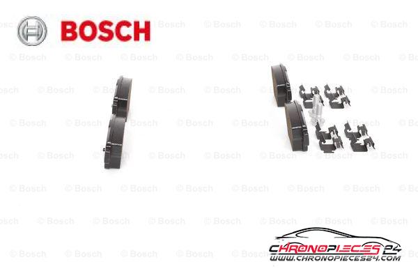 Achat de BOSCH 0 986 494 605 Kit de plaquettes de frein, frein à disque pas chères