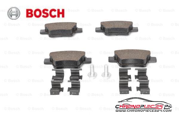 Achat de BOSCH 0 986 494 605 Kit de plaquettes de frein, frein à disque pas chères