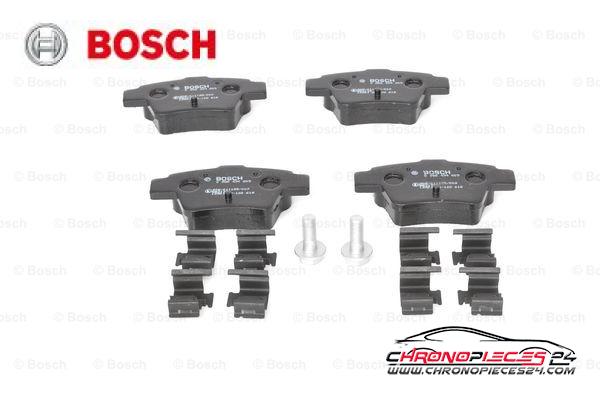 Achat de BOSCH 0 986 494 605 Kit de plaquettes de frein, frein à disque pas chères