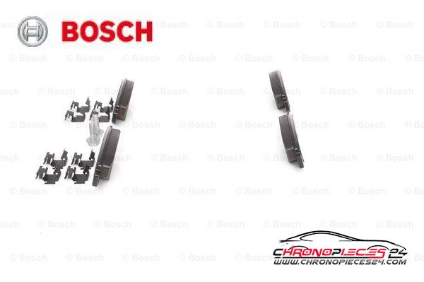 Achat de BOSCH 0 986 494 606 Kit de plaquettes de frein, frein à disque pas chères