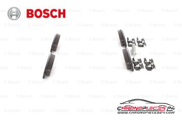 Achat de BOSCH 0 986 494 606 Kit de plaquettes de frein, frein à disque pas chères