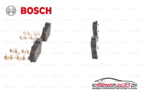 Achat de BOSCH 0 986 494 607 Kit de plaquettes de frein, frein à disque pas chères