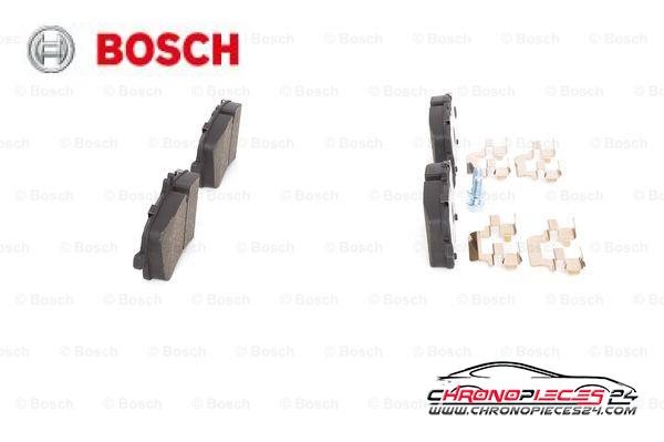 Achat de BOSCH 0 986 494 607 Kit de plaquettes de frein, frein à disque pas chères