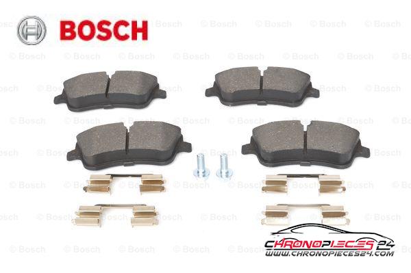 Achat de BOSCH 0 986 494 607 Kit de plaquettes de frein, frein à disque pas chères