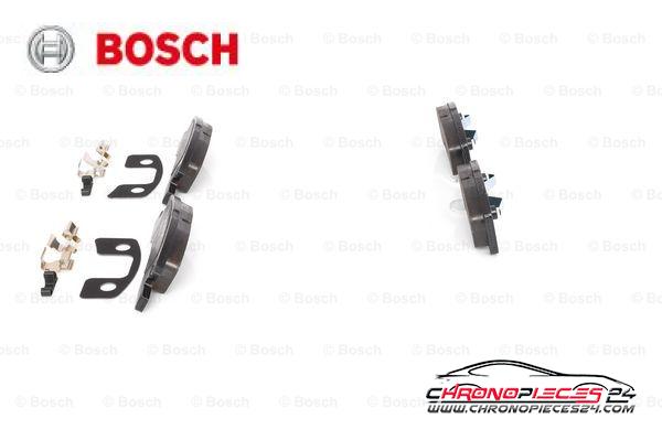 Achat de BOSCH 0 986 494 610 Kit de plaquettes de frein, frein à disque pas chères