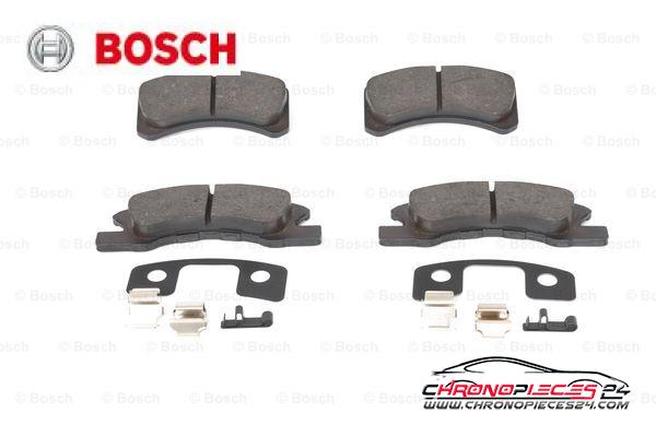 Achat de BOSCH 0 986 494 610 Kit de plaquettes de frein, frein à disque pas chères