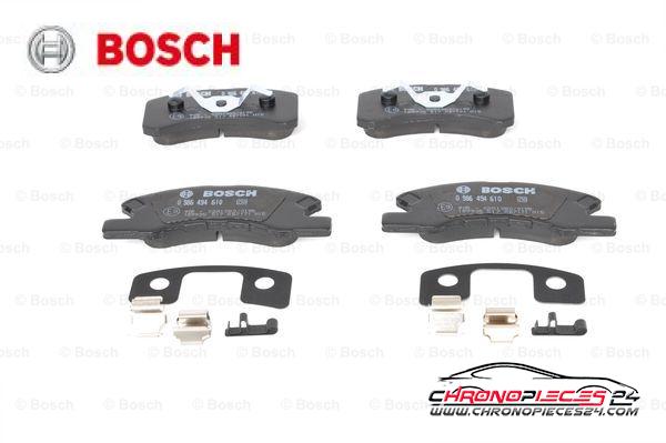 Achat de BOSCH 0 986 494 610 Kit de plaquettes de frein, frein à disque pas chères